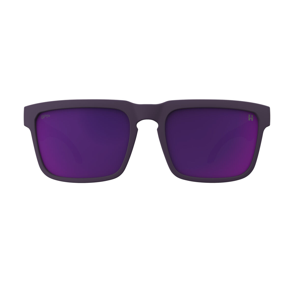 HELM, Matte Plum-Happy Gray Green Dark Purple Spectra Mirror, hi-res image number null